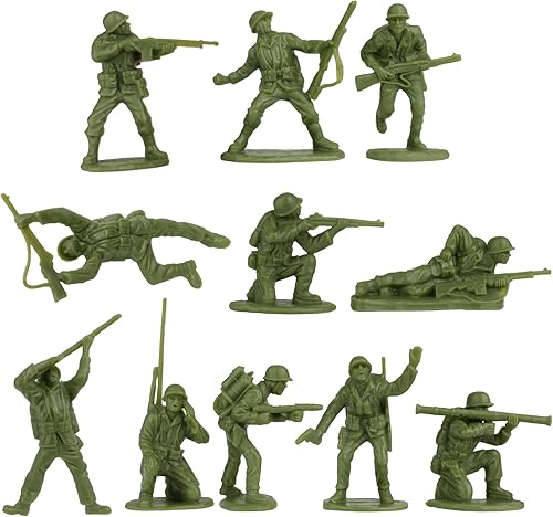 Miniatura 3 de BMC WW2 Secret Stronghold - 36pc Plastic Army Men German Bunker Playset