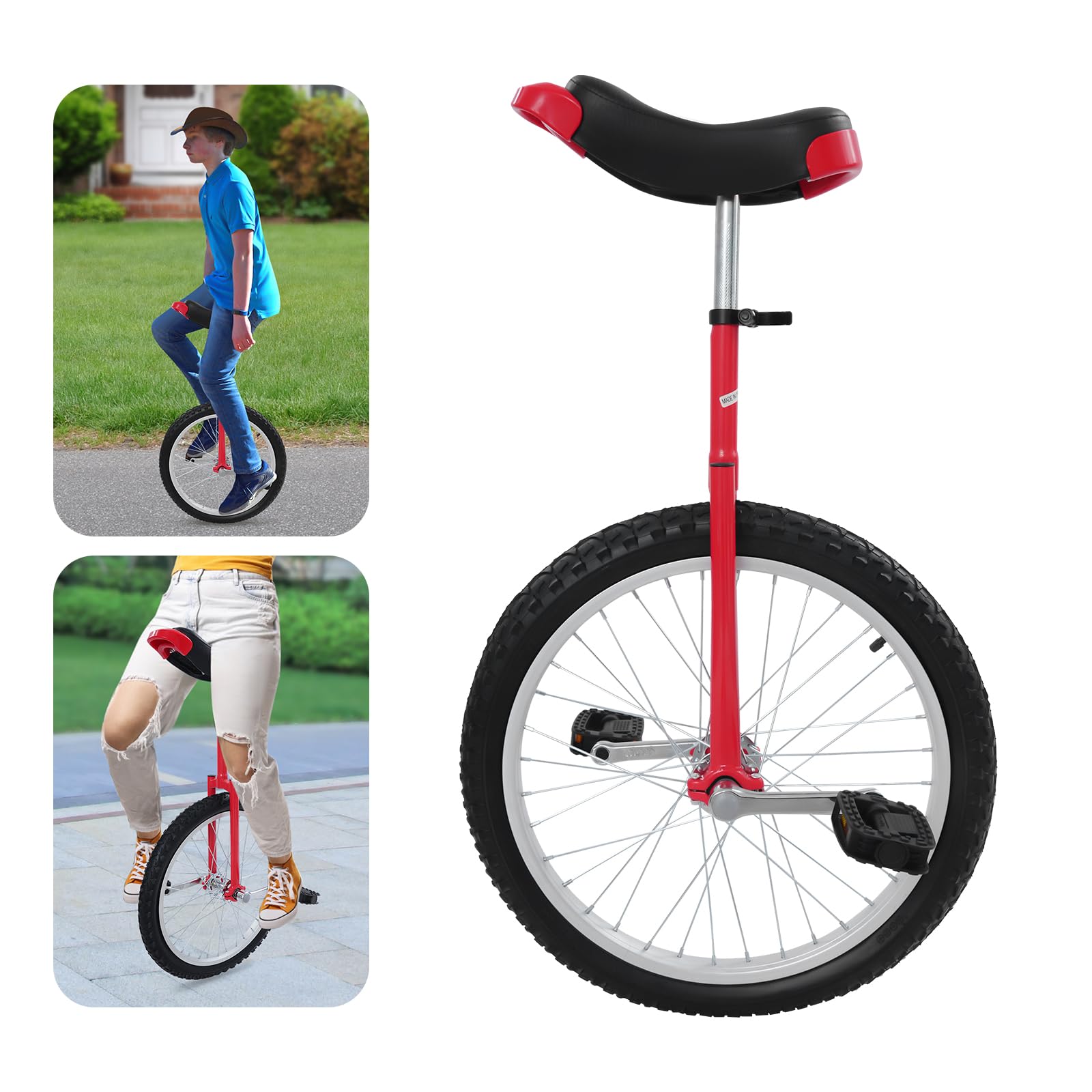 BANLICALI 20 Inch Wheel Unicycle, 30.7
