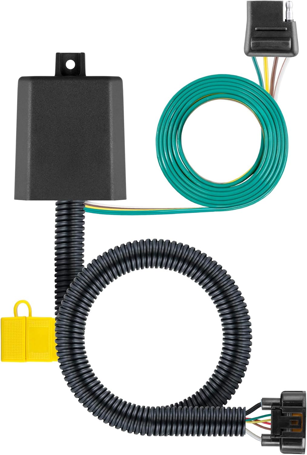 CURT 56420 Vehicle-Side Custom 4-Pin Trailer Wiring Harness, Select Hyundai Palisade, Santa Fe, Kia Telluride