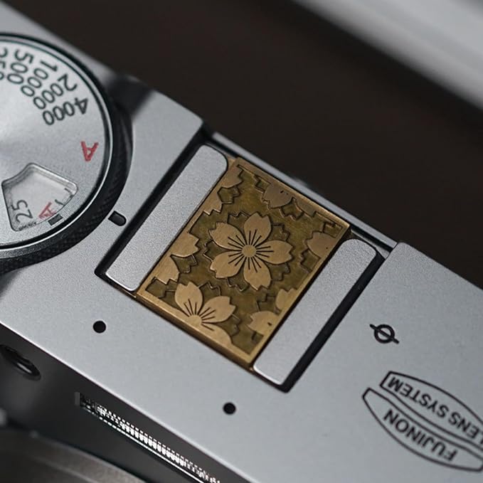 Botón de disparo de obturador de latón para cámaras XT30 A7C2 miniatura 8
