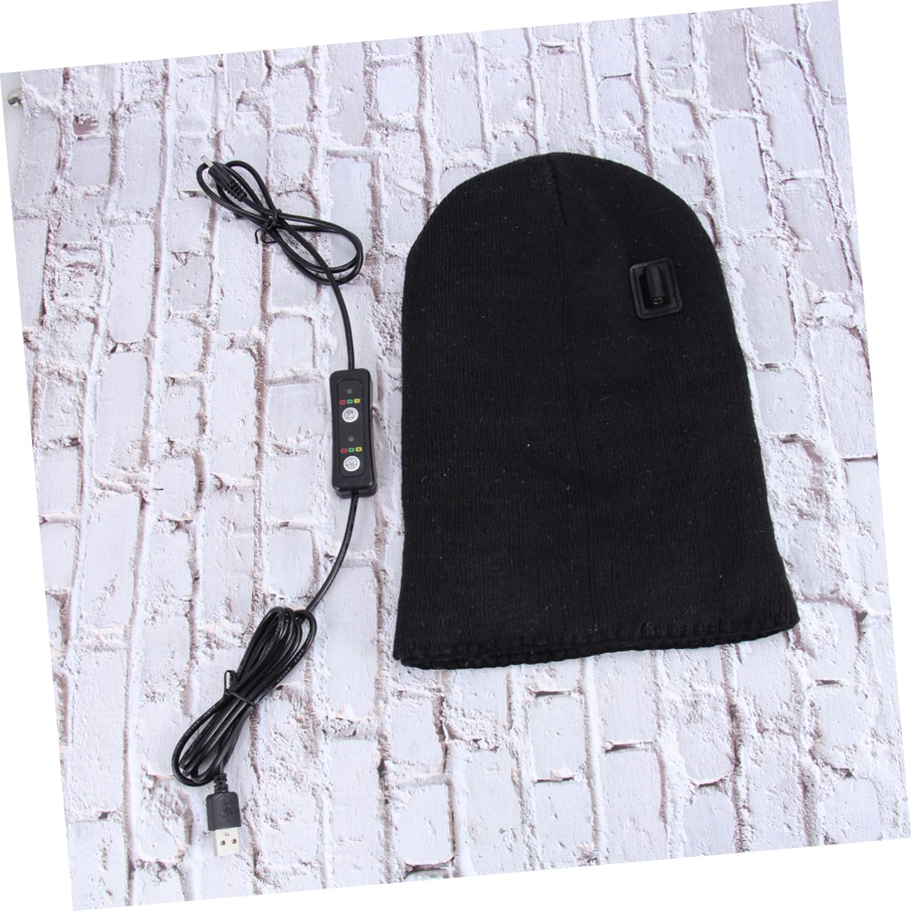 Holibanna bonnet en tricot chapeau chauffant Black