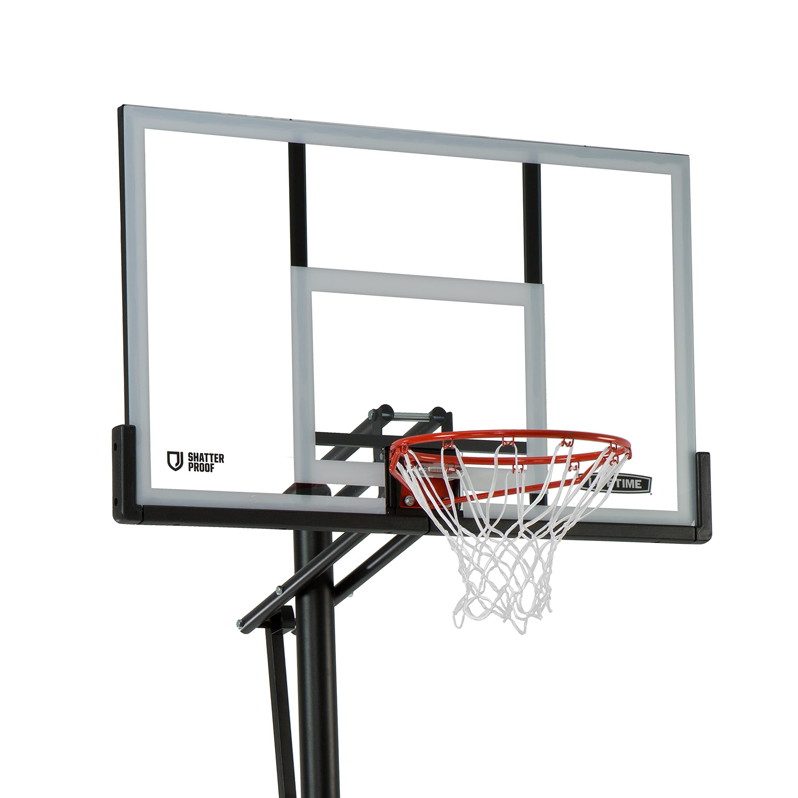 LIFETIME 90631 MAKROLON POLYCARBONATE 54-INCH PORTABLE BASKETBALL SYSTEM
