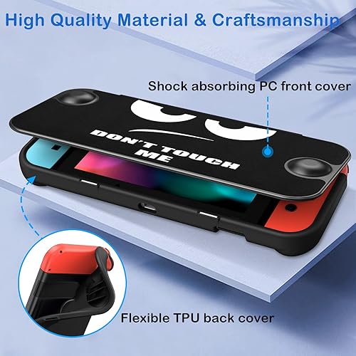 Miniatura 8 de Fintie Funda para Nintendo Switch - Funda con tapa segura para pantalla Carcasa protectora delgada de TPU suave con cubierta frontal desmontable