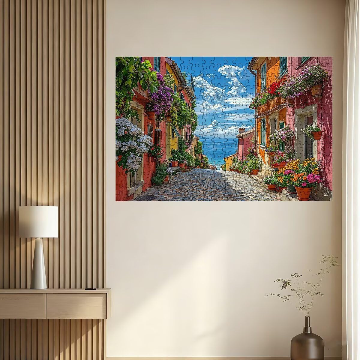 Puzzle 4000 Pezzi Italia, Puzzle Pianta per Adulti, Puzzles in Legno Intrattenimento Creativo, Divertimento, Puzzles Educativi Classici con Confezione di Alta Qualità Idea Regalo Donna Decor -2898