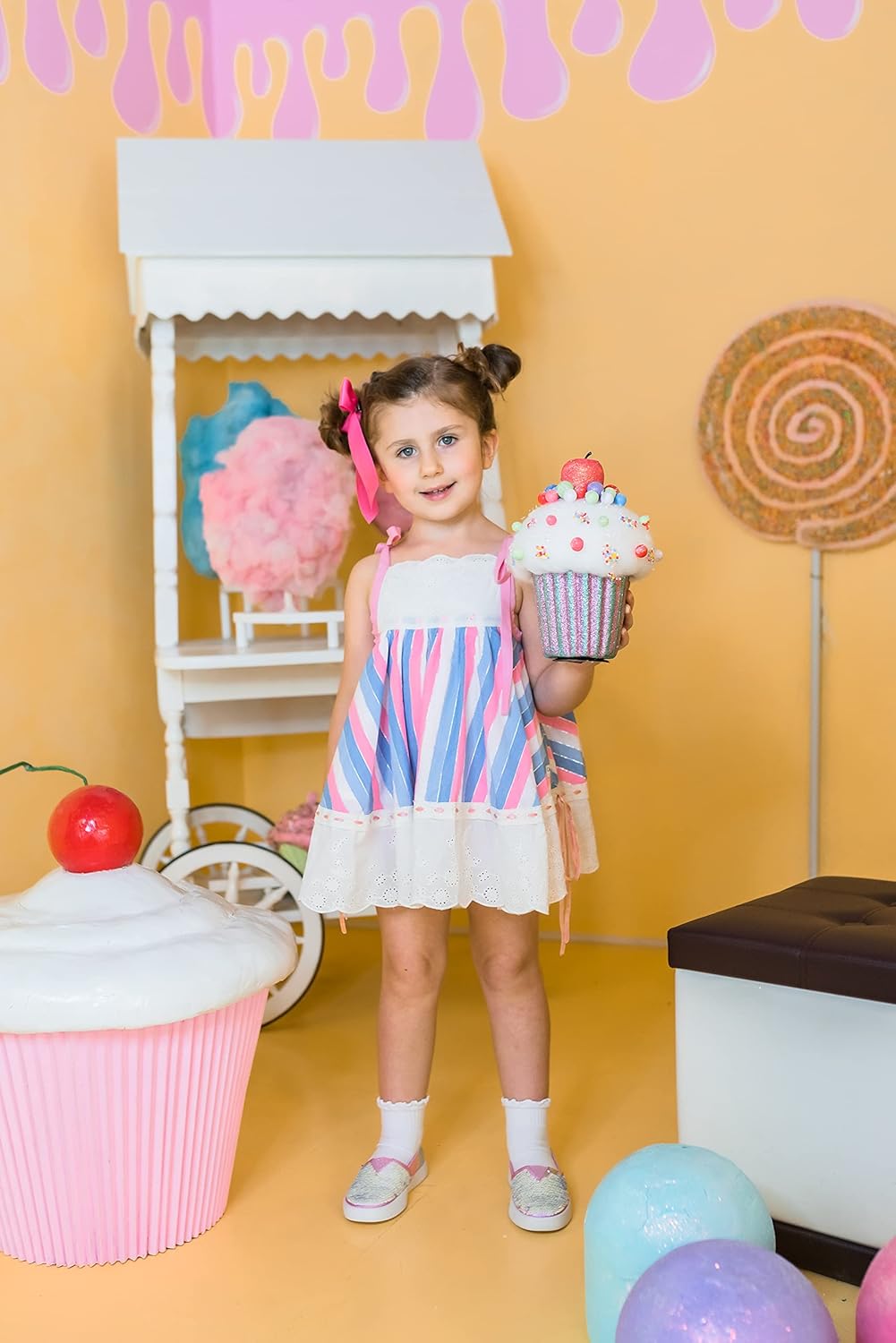 Jefferies Socks Girls School Seamless Ruffle Sport Quarter Ankle Socks 6 Pair Pack - Image 3