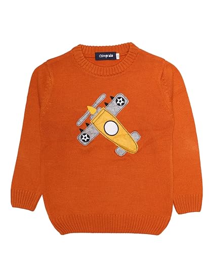 CHIMPRALA Boys Woolen Sweaters Winter Sweatshirt
