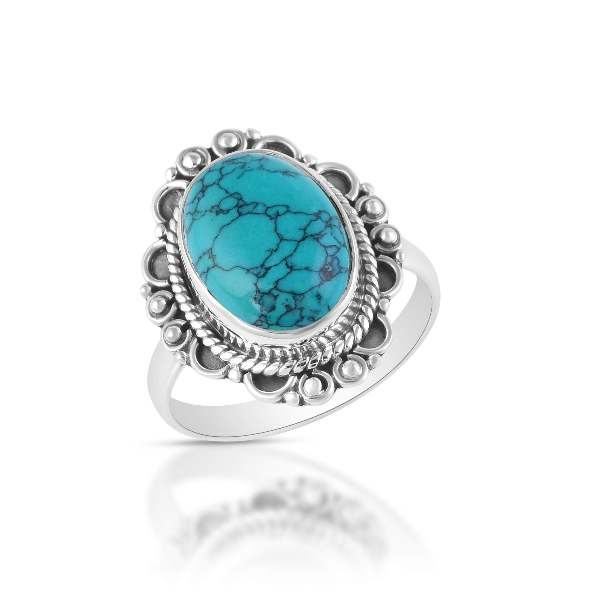 See full amazon price history chart for MAHAL JEWELS Turquoise 925 Sterling Silver Designer Ring | Ring for Girls and Women (Sz-14) MAHAL JEWELS Turquoise 925 Sterling Silver Designer Ring | Ring for Girls and Women (Sz-14) (B08W4GCPSL) Amazon Price History, Amazon Price Tracker