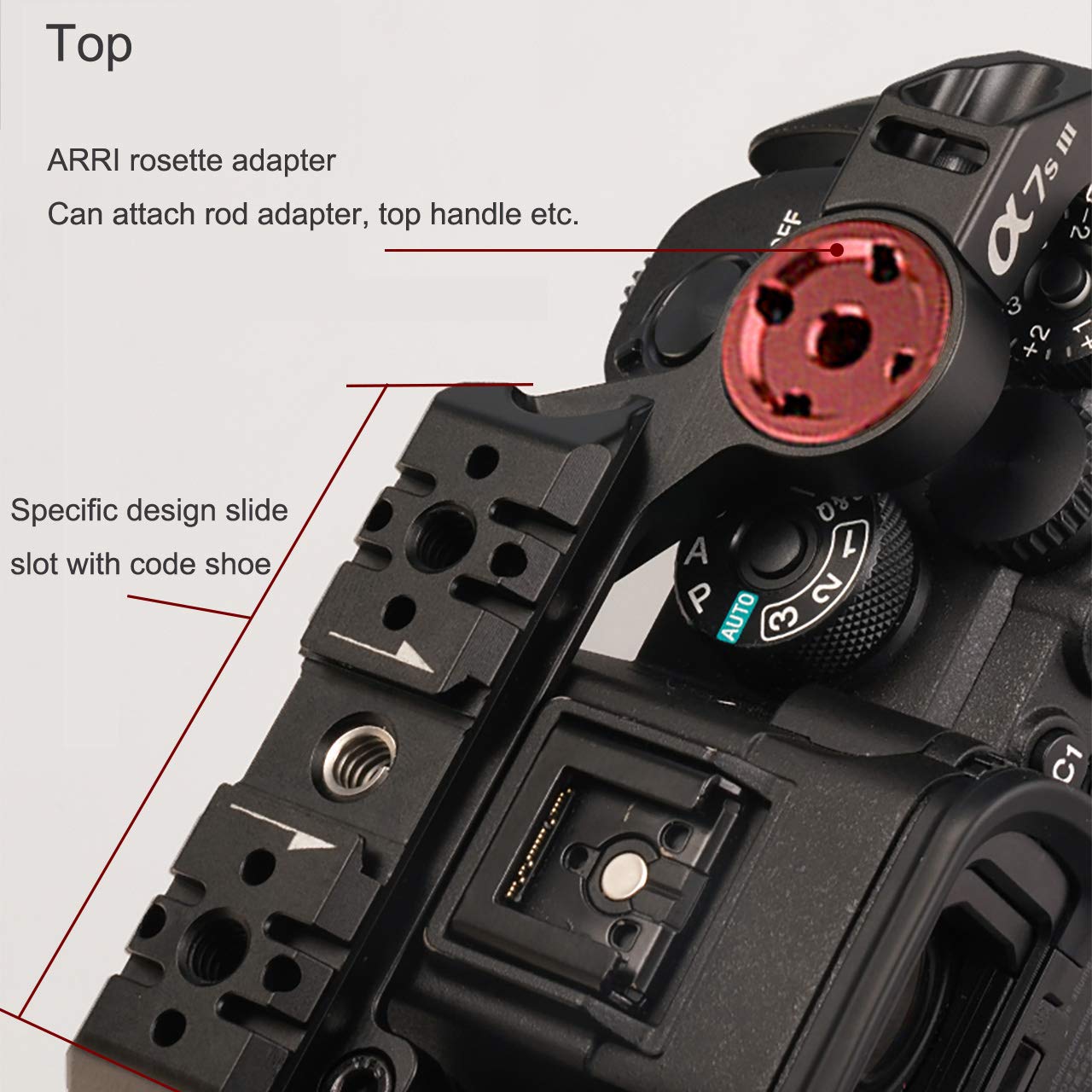 Black) TILTA TA-T18-E-B Pro Kit Camera Cage Compatible with Sony