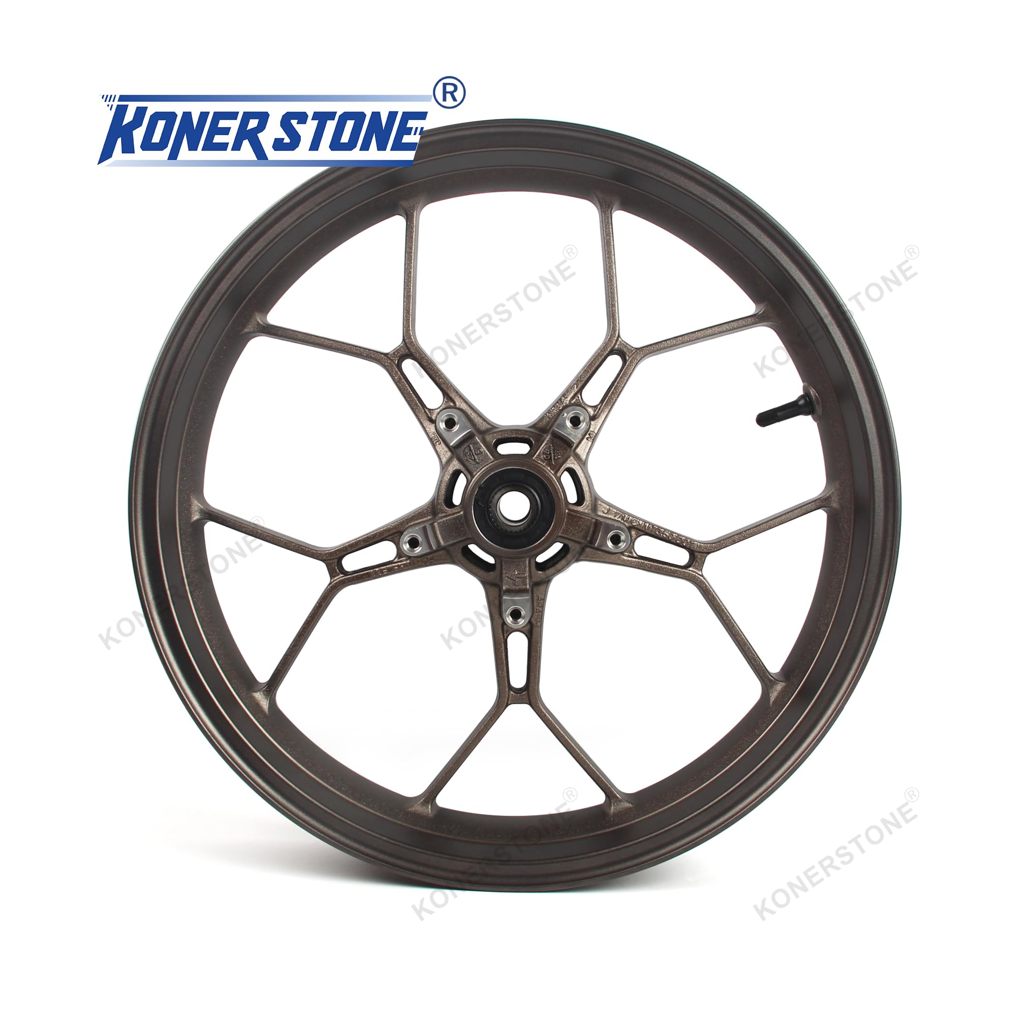 Vorderradfelgen für CB650R CBR650R 2019-2023 ABS inkl. Motorrad-Ersatzteile, Vintage-Braun, 2020, 2021, 2022, 3,5 x 17 Zoll