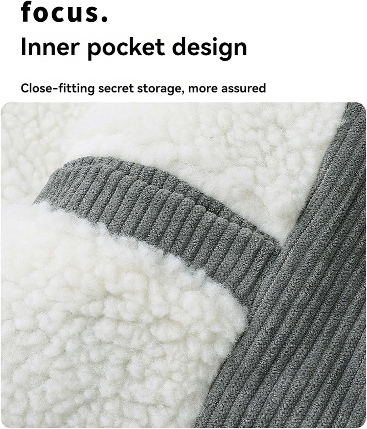 Men's Corduroy Sherpa Lined Trucker Jacket Thickened Warm Winter Coats Casual Button Military Jackets Warm Winter Parka