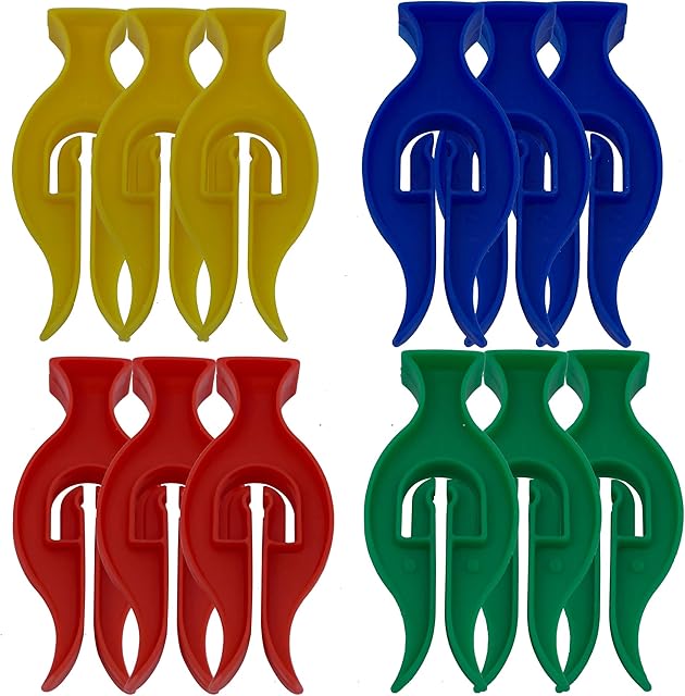 Clothes Pegs for Washing Line Laundry Pegs Heavy Duty Plastic Pegs with Strong Grip for Heavy Clothes Spring Free Push Pegs Perfect for Storm and Hurricane | Pack of 100