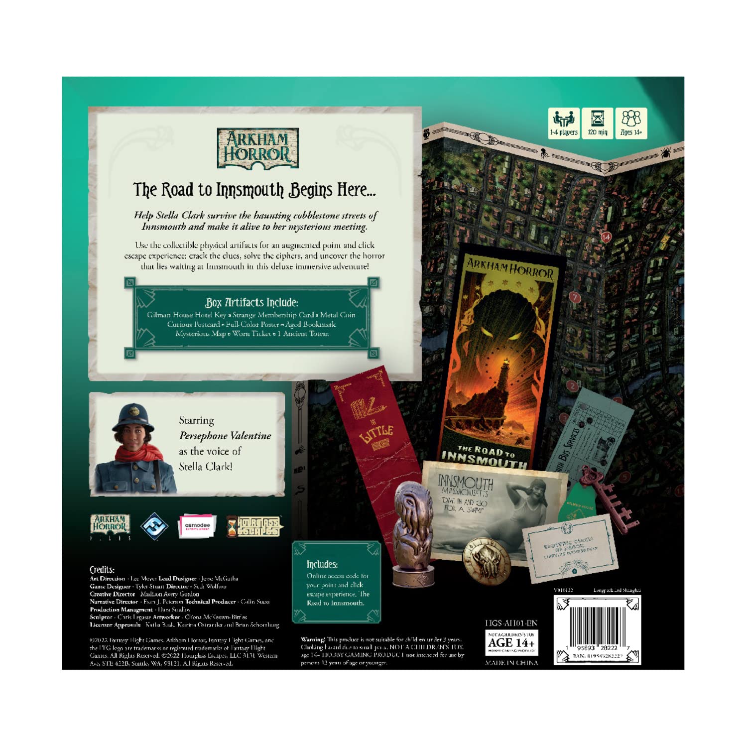 The Road to Innsmouth Deluxe Edition | Gioco di fuga interattivo | Esperienza punta e clicca | Ambientazione Arkham Horror | In lingua inglese