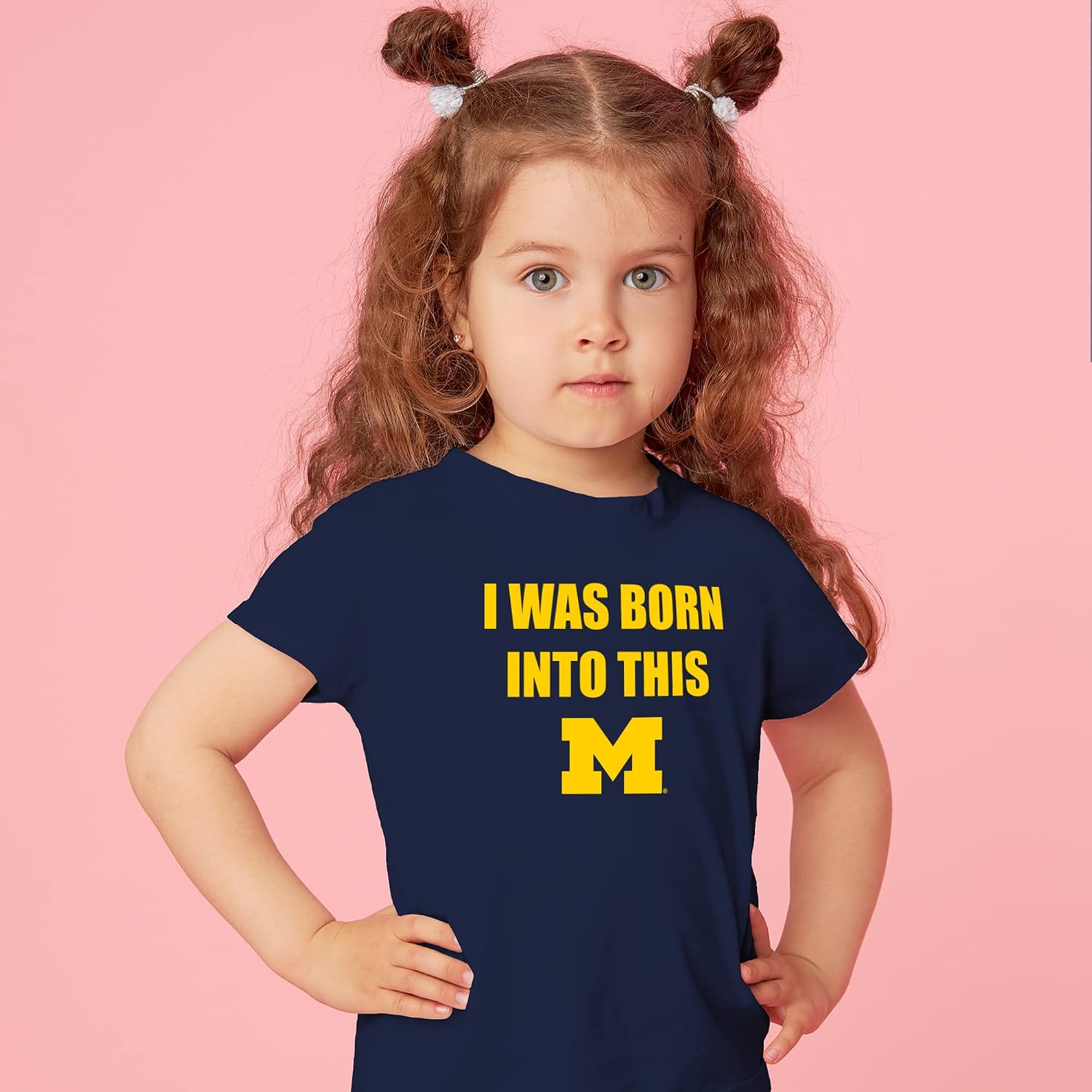 NCAA Born Into This Toddler T Shirt, College, University