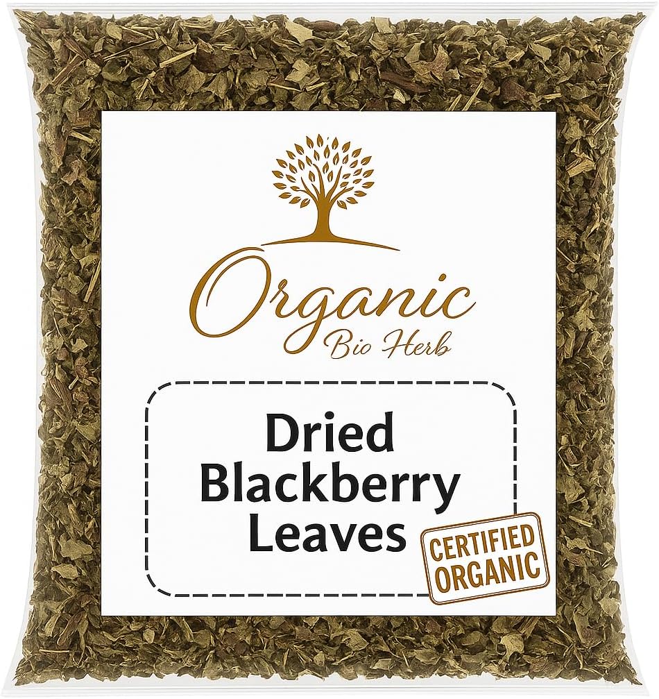 Organic Bio Herbs-Dried BlackBerry Leaves – 100% Natural, Premium Quality Herb for Herbal Tea, Tinctures & Remedies – Non-GMO, Additive-Free (Folia Rubus Fruticosus) 1lb.