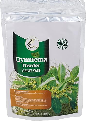 Miniatura 2 de SVATV Gymnema Powder  Gymnema sylvestre  Gurmar Powder  Meshashringi Powder  8.01 oz, Half Pound