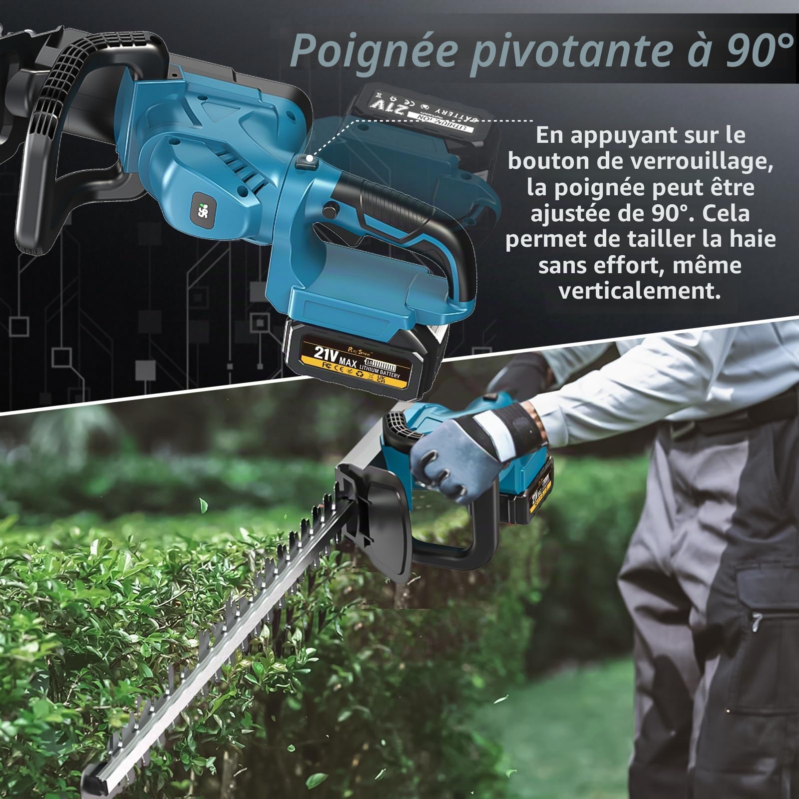 Taille-Haies sans Fil