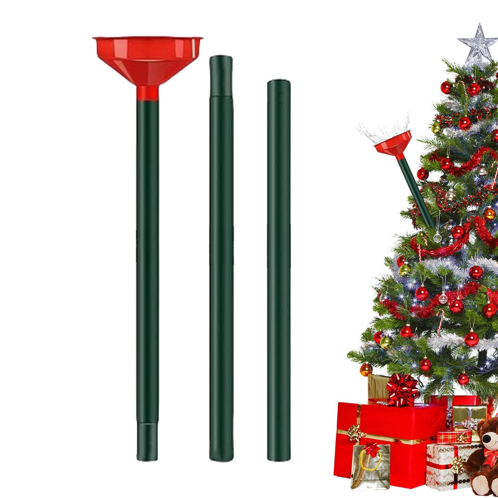 Arrosage difficile du sapin ? Découvrez le long entonnoir d'arrosage en ABS - 8