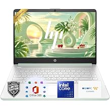 HP 14 Laptop Computer, 2027 Edition, Intel N150 CPU, 4GB RAM, 128GB SSD, 1TB Cloud Storage, Win 11 with Microsoft 365