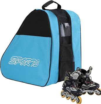 Skate Bag - Inline Skating Carrier, Portable Sports Backpack | Travel with Large Storage for Skates and Accessories, Durable Carrying Case for Kids Teen
