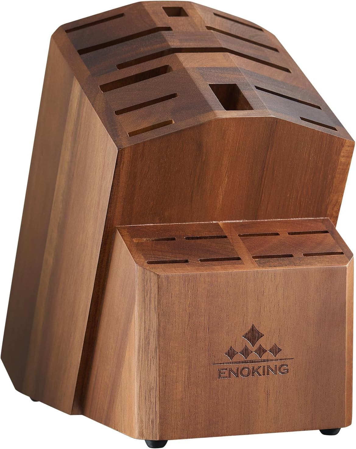 HENCKELS Hardwood Knife Block, Knife Storage, 11slot Knife Blocks Home & Kitchen