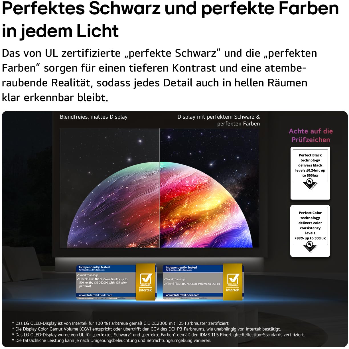 LG OLED42C67LA 42 Zoll 4K OLED evo AI TV (α11 Gen3 4K AI Prozessor, webOS 26, 120Hz (VRR bis zu 165Hz)) [Modelljahr 2026] [Energieklasse G]