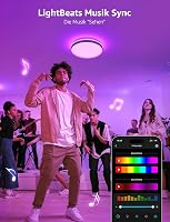 Lepro T1 Okos Mennyezeti Lámpa RGBCCT Dimmelhető WiFi Bluetooth Alexa Google 5