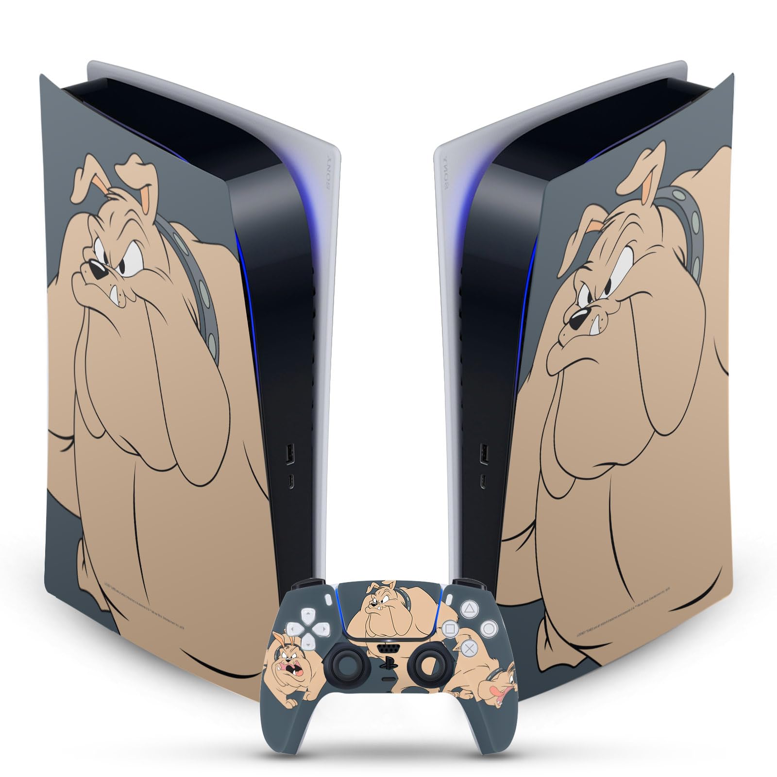 Plaque frontale autocollant skin Hector pour Sony PS5 Digital - 7