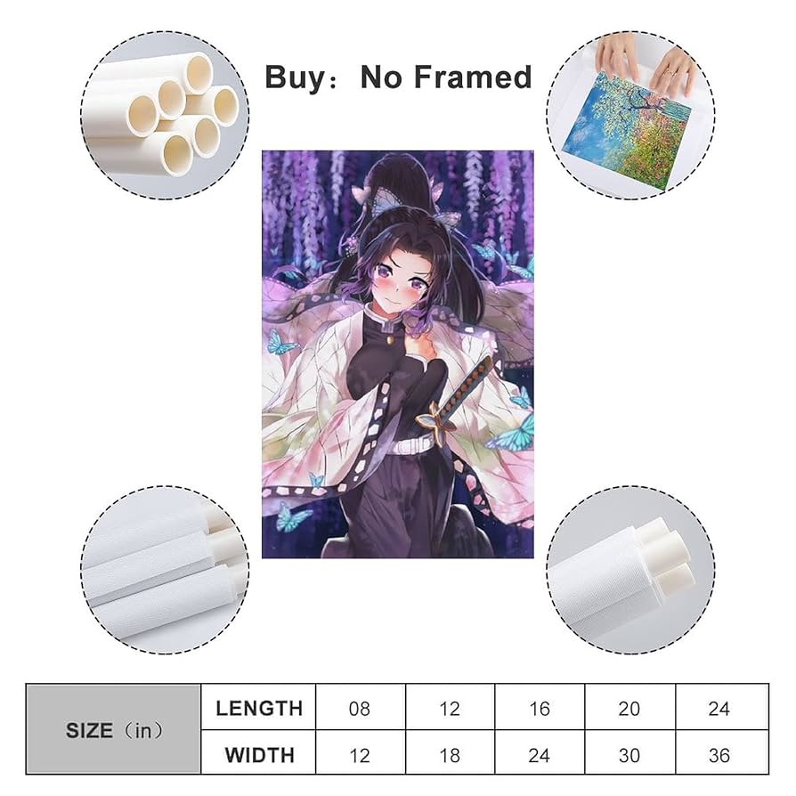 鬼滅の刃 モクテルバー 特別賞 B2ポスター 胡蝶しのぶ 2枚 鬼滅の刃 モクテルバー しのぶ B2ポスター ステンレスコースター