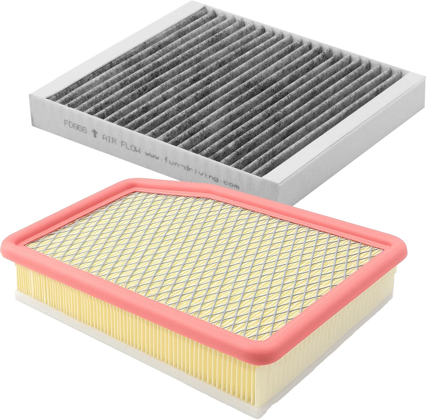 Comb Engine Cabin Air Filter for Gmc Sierra 2500 Hd 6.6L V8 2025 2024 2023 2022 2021 2020 (Except Diesel)