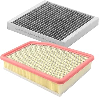 Comb Engine Cabin Air Filter for Gmc Sierra 3500 Hd 6.6L V8 2025 2024 2023 2022 2021 2020 (Except Diesel)