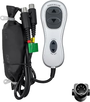 Power Recliner Raffel Systems HC R2B 02 Remote 4 Button 5 Pin Hand Control