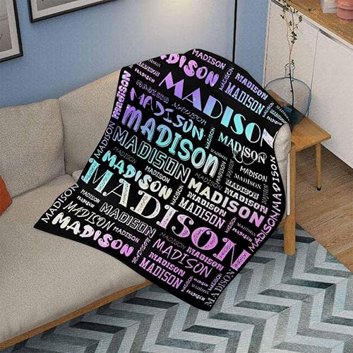 Miniatura 9 de InterestPrint Regalos personalizados para niños con nombre personalizado, mantas de bebé de animales lindos para cumpleaños, manta de bebé