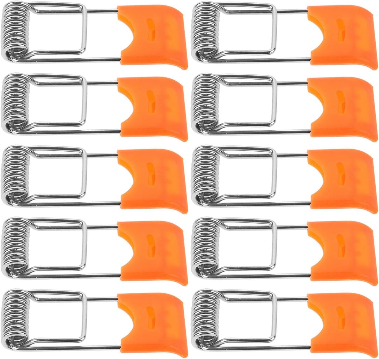 Recessed Light Clips 300pcs Spring for Recessed Lighting Downlight Panel Lamp Clips Securing Orange LED Ceiling Fixtures(Sky-blue)