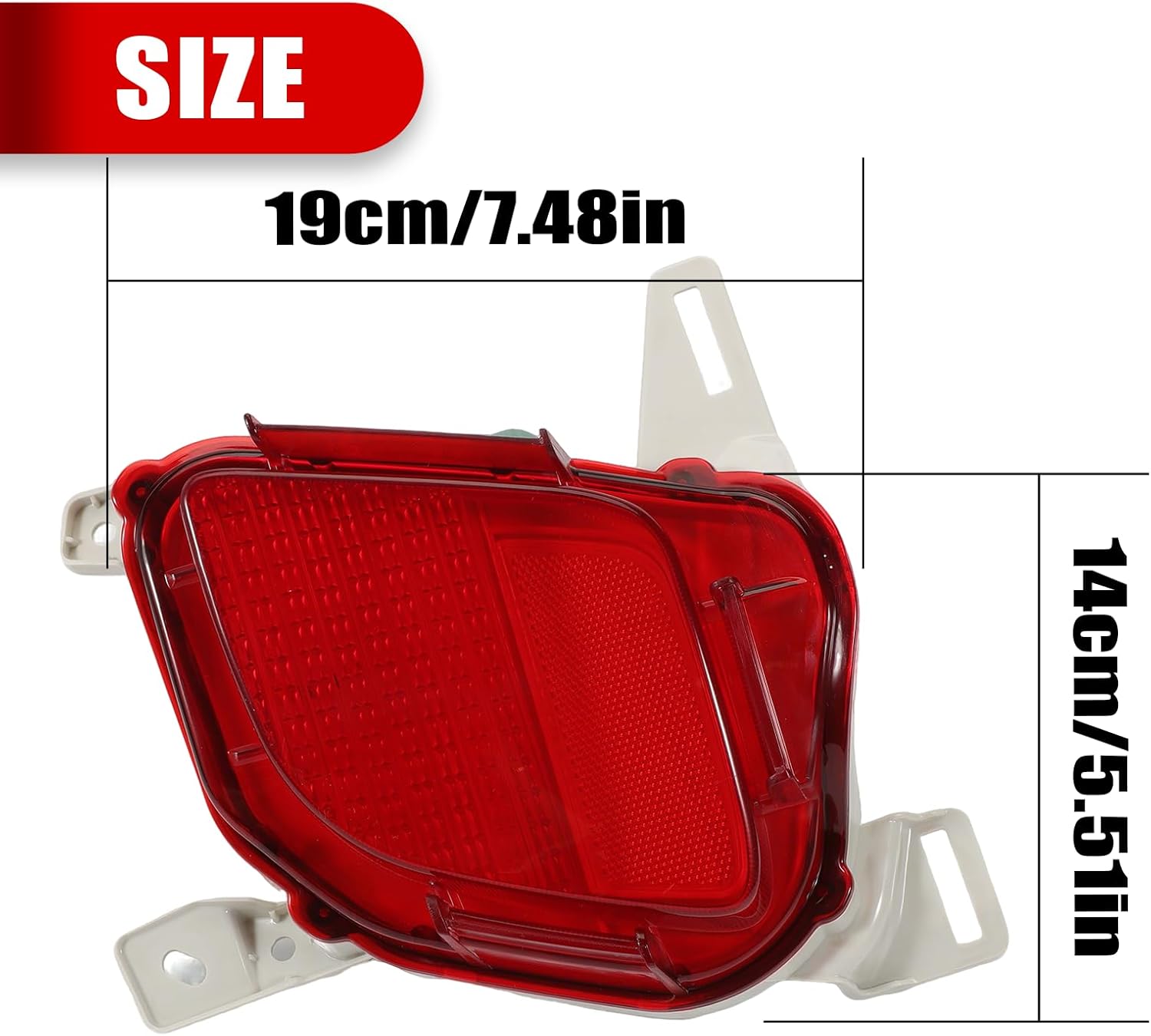 Rear Left Side Bumper Reflector for Highlander (2014-2019) TO1184108 81490-0E020