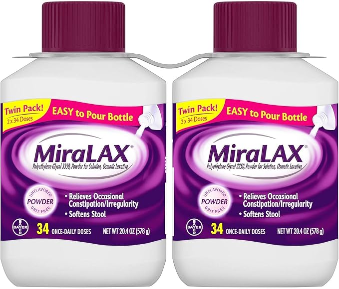 MiraLAX Predictable Relief Medication (Pack of 2): Buy Online at Best Price in UAE