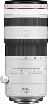 Amazon.com : Canon RF70-200mm F2.8 L is USM Z White : Electronics