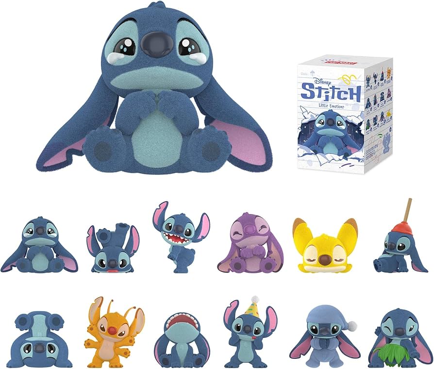 【新品】DISNEY Stitch Little Emotions シリーズ Amazon.com: POP MART Disney Stitch Little Emotions Series Figures