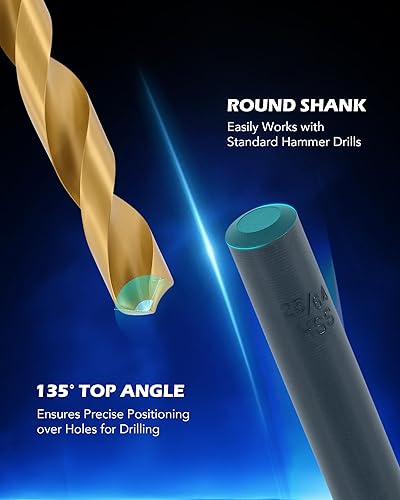 Miniatura 13 de Orion Motor Tech Kit de reparación de roscas helicoidales, herramienta de reparación de rosca M10x1.25 con broca HSS e insertos de 15 roscas, kit