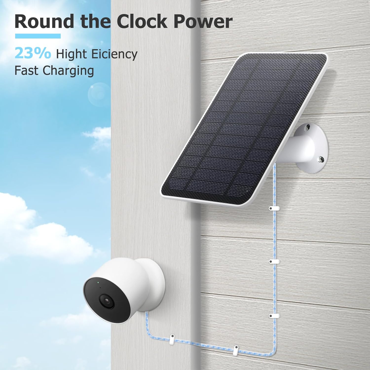 Solar Panel Provides Continuous Power