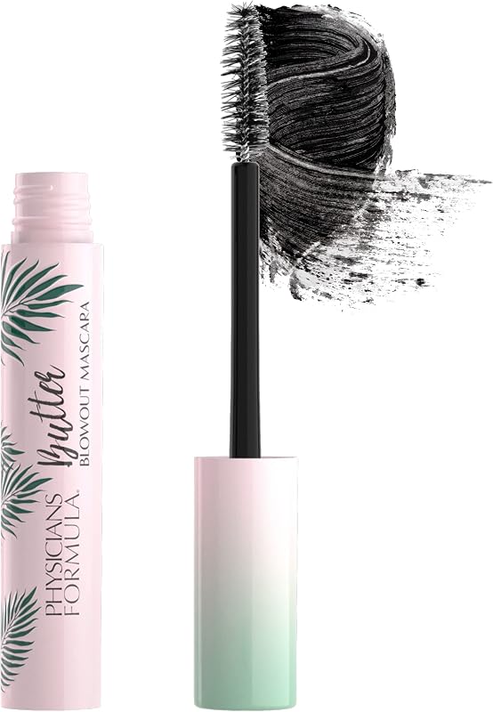 Butter Blowout Keratin Infused Volumizing Lengthening Mascara, Black, Defining, Curling, Multiplying