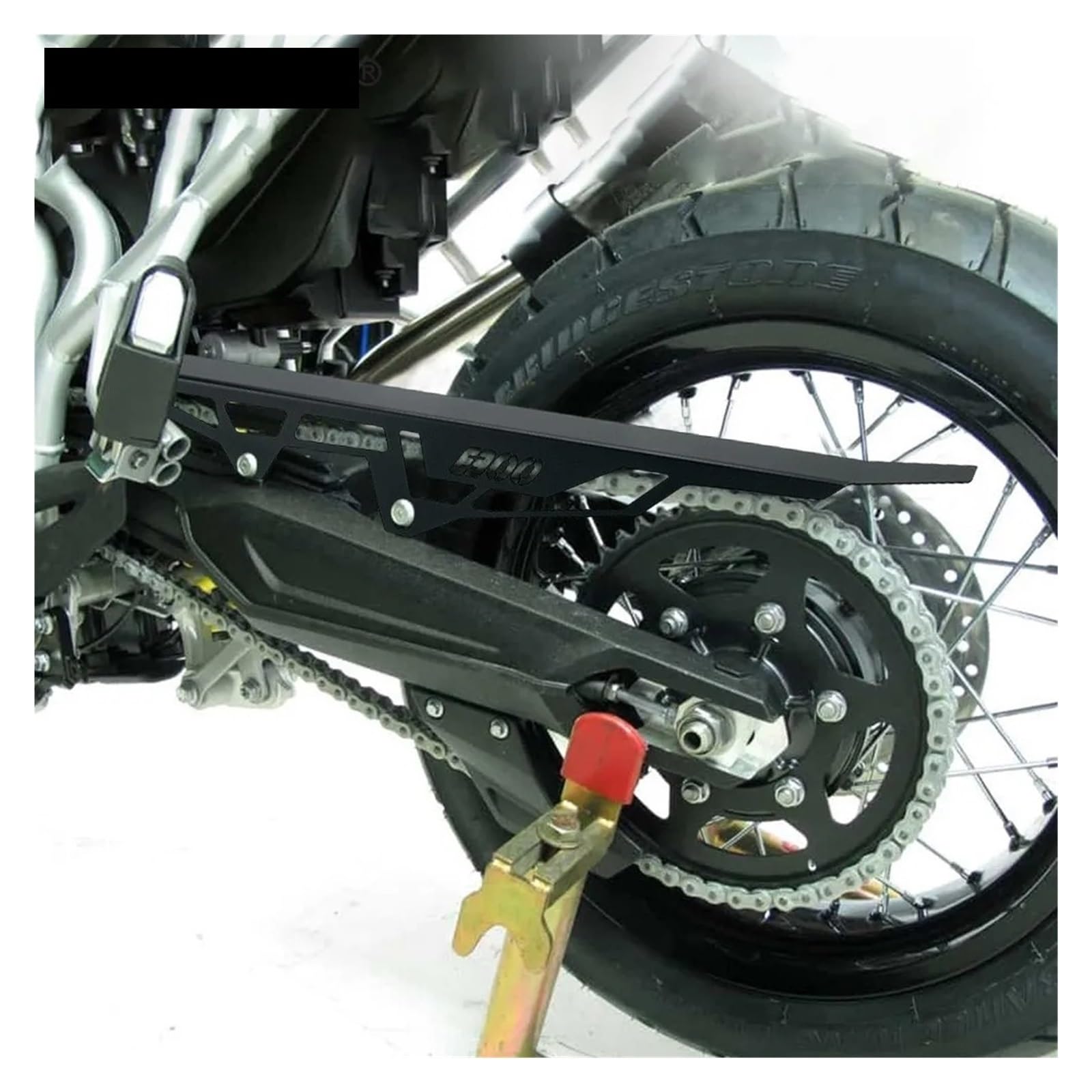 Für Tiger 850 Sport 2021 2022 2023 2024 2025 Tiger850 Sport Motorradzubehör Kettenführung Schutzabdeckung Kettenschutz Kettenradabdeckung