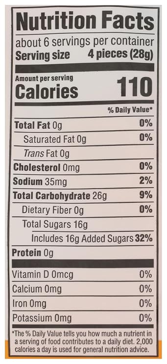 365 By Whole Foods Market, Sour Gummy Peach Rings, Peach, 6 Ounce
