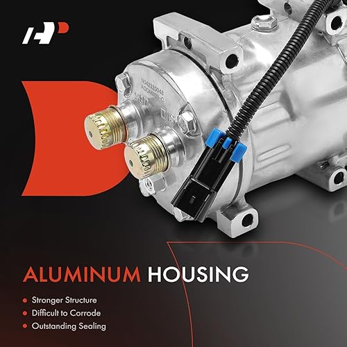 Miniatura 3 de A-Premium Compresor A/C con embrague compatible con International Harvester 4400 2003-2010