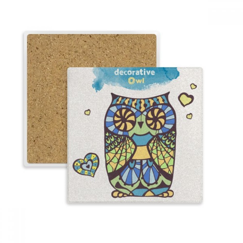 Cadeau dessous de verre amour hibou en pierre : le duo parfait pour offrir