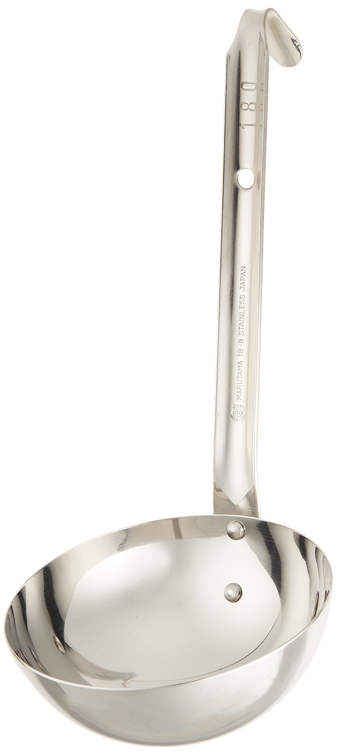 Louche courte 180cc en inox 18-8 importation du Japon de haute qualité