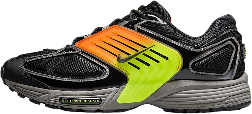 Nike Air Pegasus Wave Mens Shoes IB0612-005, Black/Flat Pewter/Safety Orange/Black Size 13