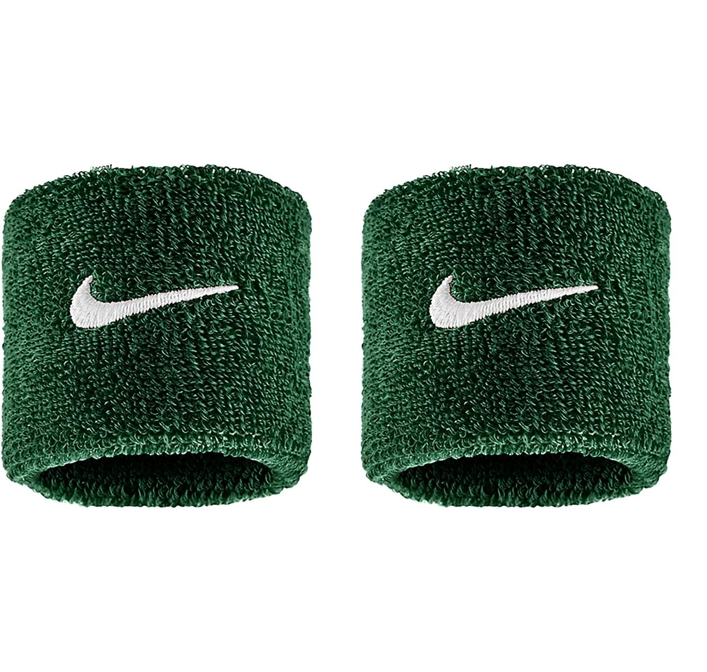 NIKE Premier Swoosh Singlewide Wristbands -Green/White