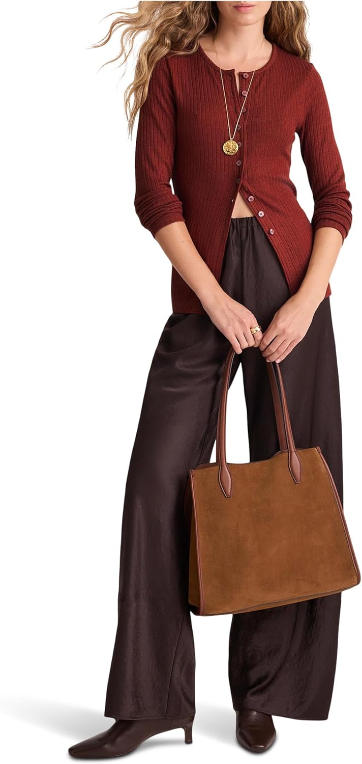 Madewell Womens Texture Mockneck Cardigan - Image 4