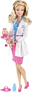 Barbie I Can Be Baby Doctor Doll Set With Baby & Medical Accessories - View #4