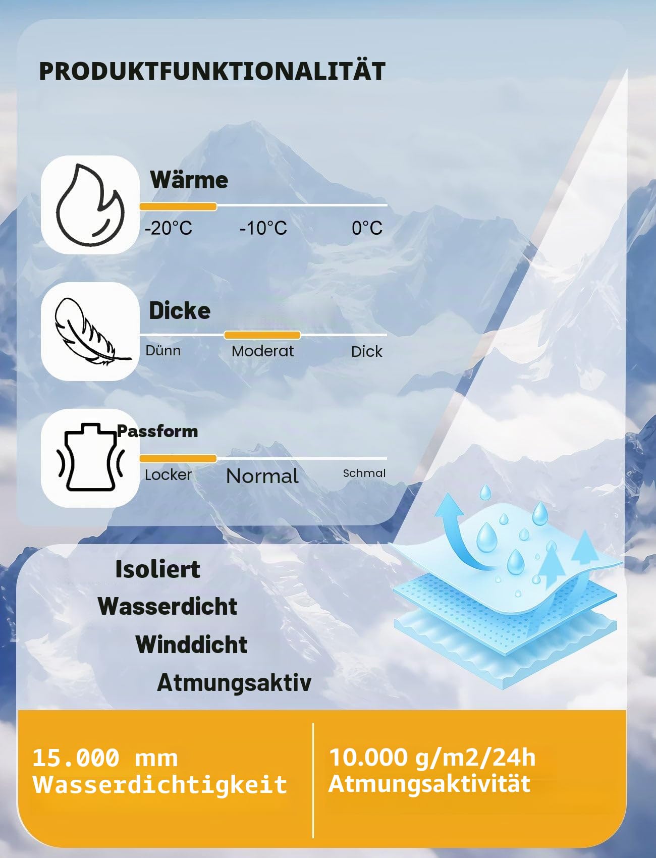 GSOU SNOW Damen Skihose Baggy Snowboardhose Ski Hose Snowboard Hose Oversize Schneehose mit Hosenträgern für Frauen - Wasserdicht Winddicht Atmungsaktiv Warm